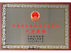 海利常德公司榮獲“湖南省抗擊新冠肺炎疫情先進(jìn)集體”、彭長春獲“先進(jìn)個人”